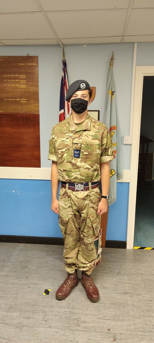 Last night we made an addition, to our already successful cadet NCO team, by promoting Cadet French to Corporal.  Congratulations Cpl French