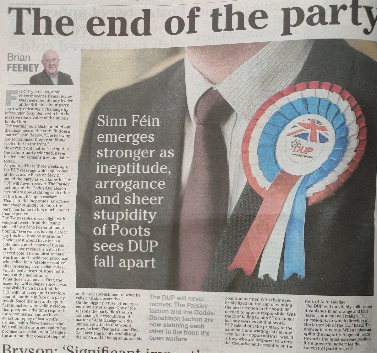LynneCampbell5's tweet photo. Brian nail's it again https://t.co/JQ3FUNl91U