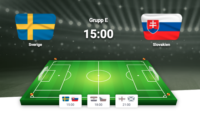 Ny tävling! 🔥

Superenkla regler igen:

1. Tippa 🇸🇪 Sverige eller 🇸🇰 Slovakien eller X.
2. Tippa första målskytt och minut, ex. "Isak '52"
3. RT &amp; Follow

Vinnaren tar hem 500 sek i form av presentkort! 🥳

Lycka till önskar vi Sverige, och lycka till önskar vi dig! 😊