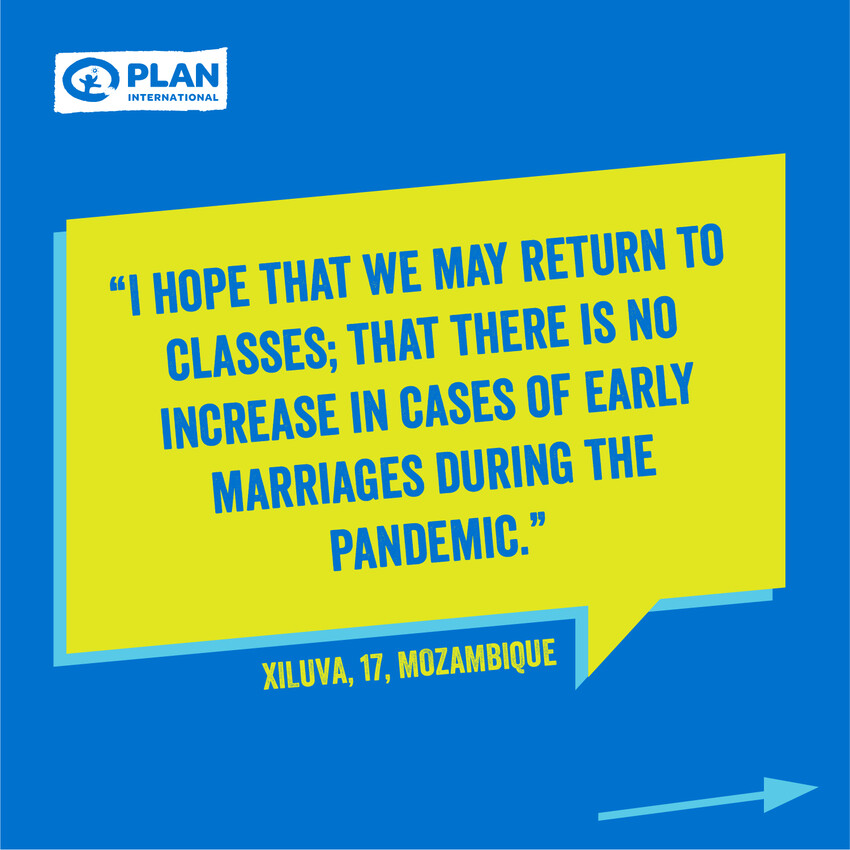 Being out of school has devastating consequences for girls, such as, putting them at high risk of teenage pregnancy, child marriage, female genital mutilation and other forms of #GenderBasedViolence