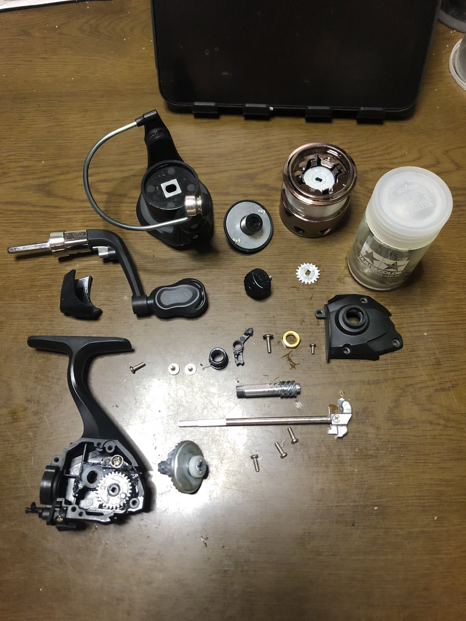 レム 早速ダイソーリールをバラバラ 魔改造してレベルアップさせていく ダイソー リール T Co 6dcbjftnxf Twitter