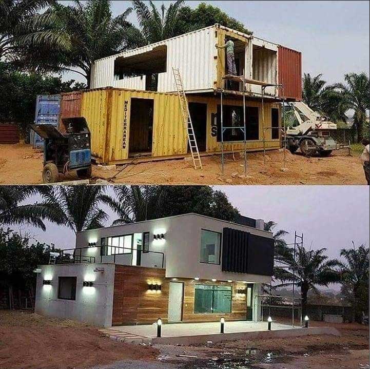 AttieSchipper's tweet photo. #woningnood te lijf met #containerwoningen? Luxe #wonen voor weinig? Snel en #duurzaam. Een #villa van #modulair geschakelde en gepimpte #zeecontainers voor de prijs van een middensegment #woning, hoe mooi is dat! Doe #inspiratie op https://t.co/0lpuIWPEj7 https://t.co/9rO1JE80vV