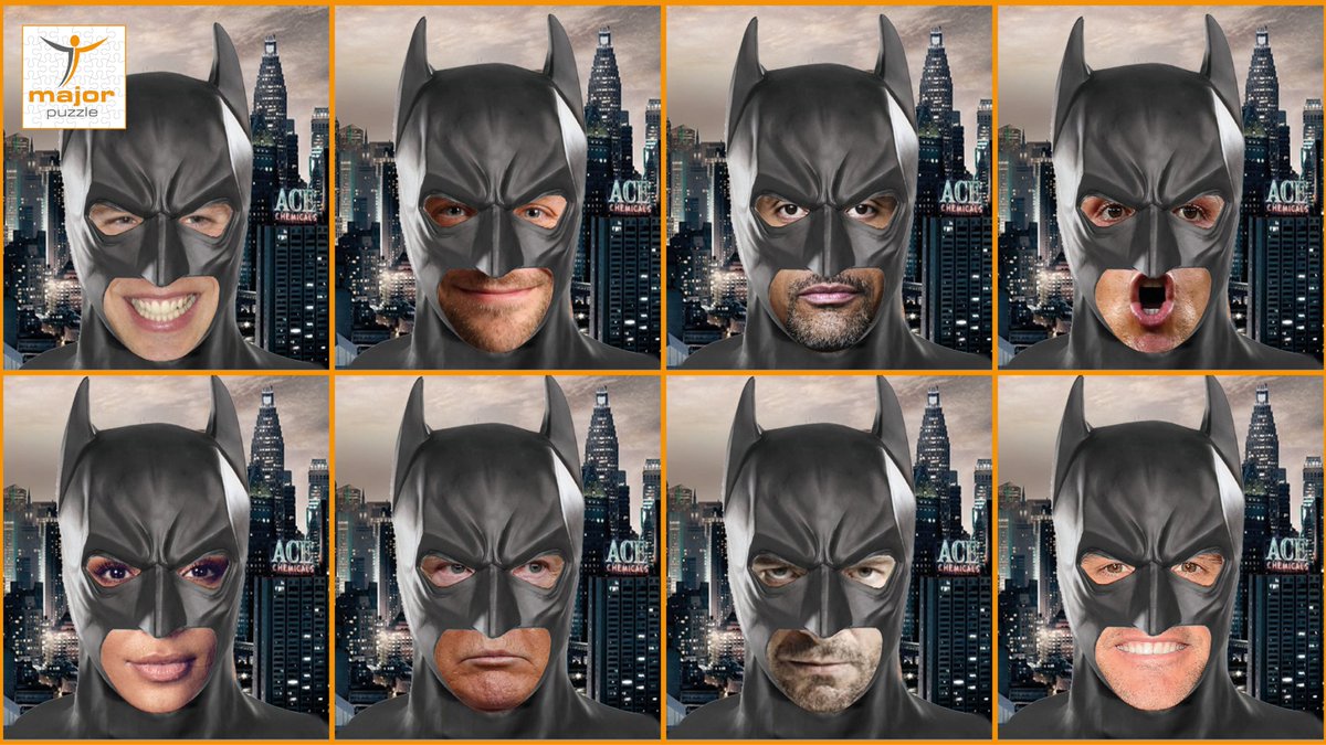 MajorRec1's tweet photo. Happy Friday everyone! Let's get those brains in gear with a little Major Puzzle. We're calling this one.....WHO IS BATMAN?! #majorpuzzle #Batman #whoisbatman #FridayFeeling ๐ฆ https://t.co/eEN8u08yoZ