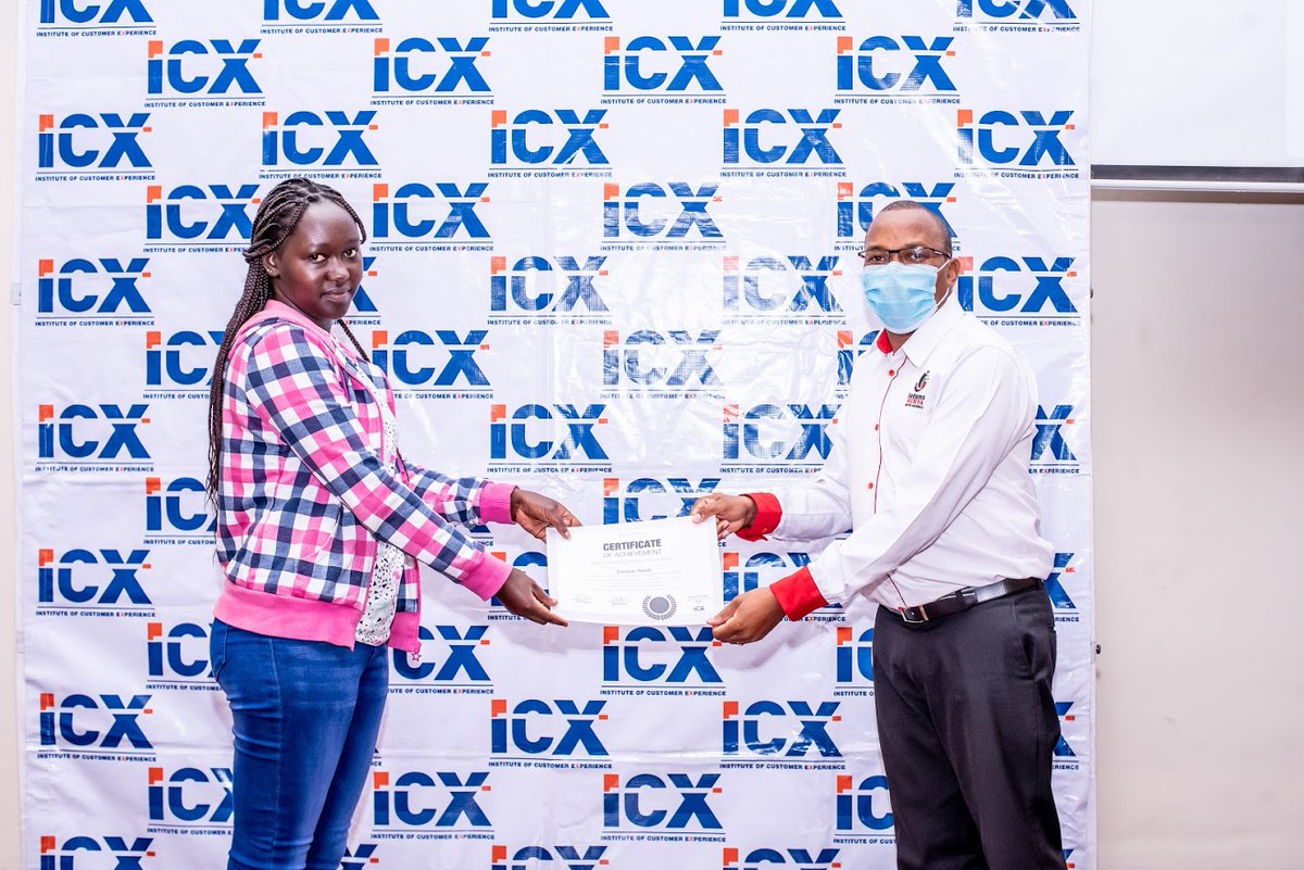 icx_kenya's tweet photo. Congratulations are in order!! #CXMatrixLaunch #ICXBreakfast https://t.co/b7cGvFm3n2