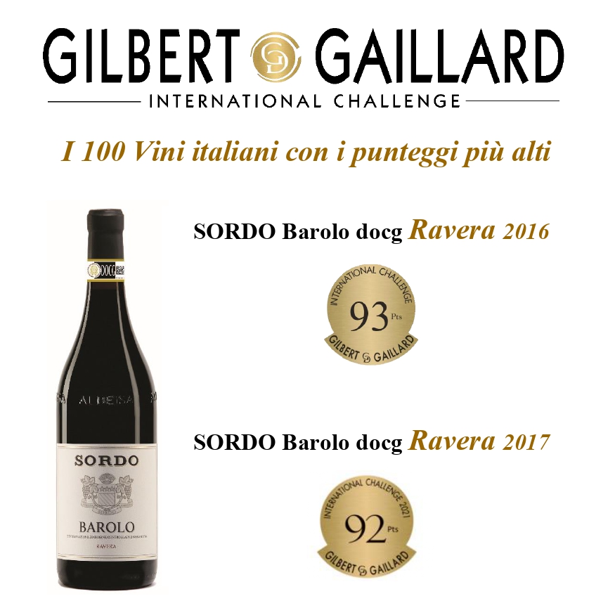 🇮🇹 💯#Gilbert&Gaillard💯premia il #Sordo #Barolo #Ravera tra i 100 vini italiani con i punteggi più alti: #Ravera 2016 93 punti #Ravera 2017 92 punti Al seguente link la lista completa⬇️: drive.google.com/file/d/1xofJqA… @gilbertgaillard