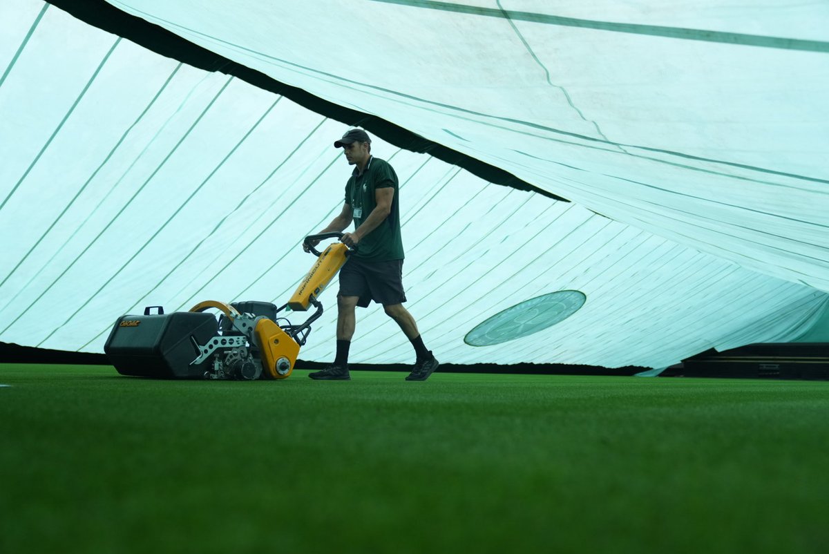 Going undercover 🌧

#Wimbledon
