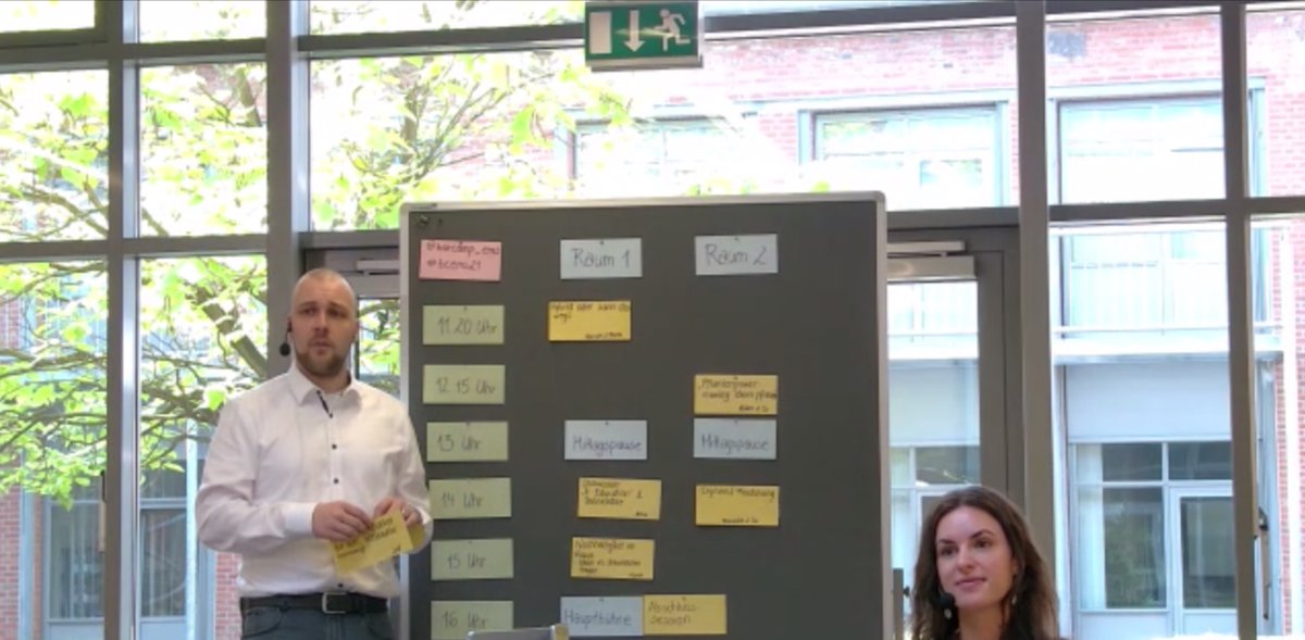 Leider heute am ereignisreichen #Digitaltag2021 nur zwischendurch beim <a href="/barcamp_ems/">Barcamp Ems</a> dabei - macht aber wie gewohnt auch online wieder einen super Eindruck bisher. Tolle Themenvorschläge, die gerade eingeplant werden. #barcamp #Digitalisierung