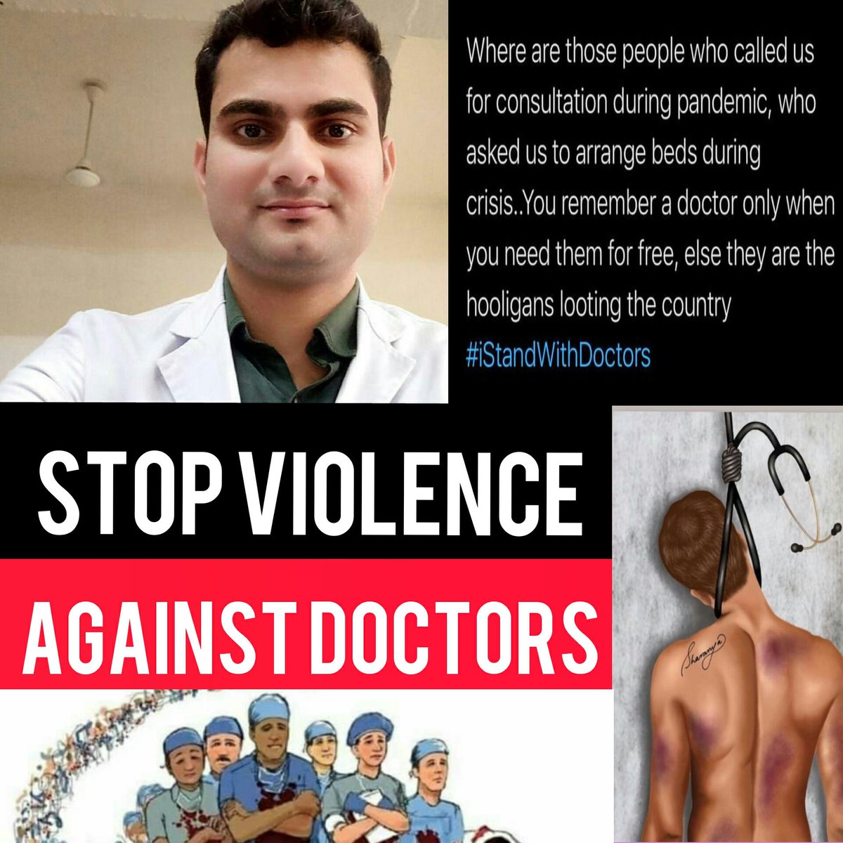 Indian__doctor's tweet photo. Do not treat us like God!!
 No we don't want it.
God is supreme .
we r his soldiers!

 Death or life is a destiny.
no doctor can change it..

 we are here to reduce the sufferings..

don't blame doctors for the poor outcome!!    #stopattackondoctors 
#SaveTheSaviour https://t.co/cyXahwdjg1