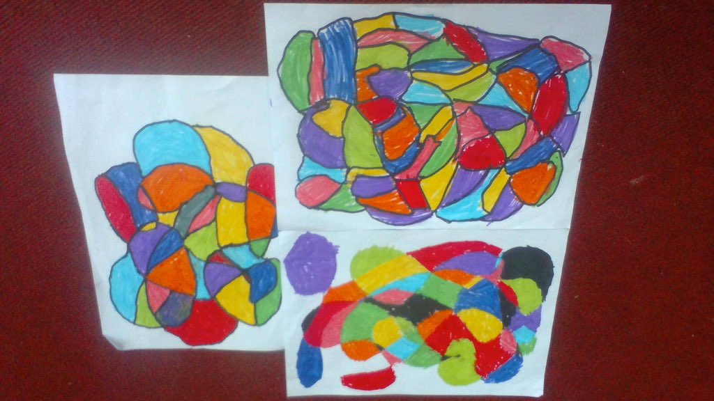 Y5 didn’t get to the beach today but had a lovely challenge day. They tried balancing a pencil on our nose, drawing a portrait of someone in our class with our eyes closed and baking their own snacks! The teachers had the tricky task of working out which children they drew.