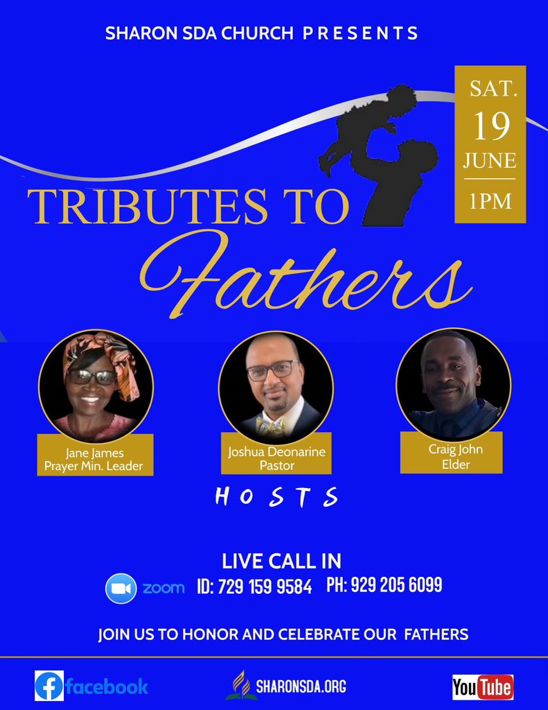 Join us to honor and celebrate our fathers!⁣⁣
⁣⁣
#FathersDay #SharonOn5thAvenue #adventist #adventistchurch