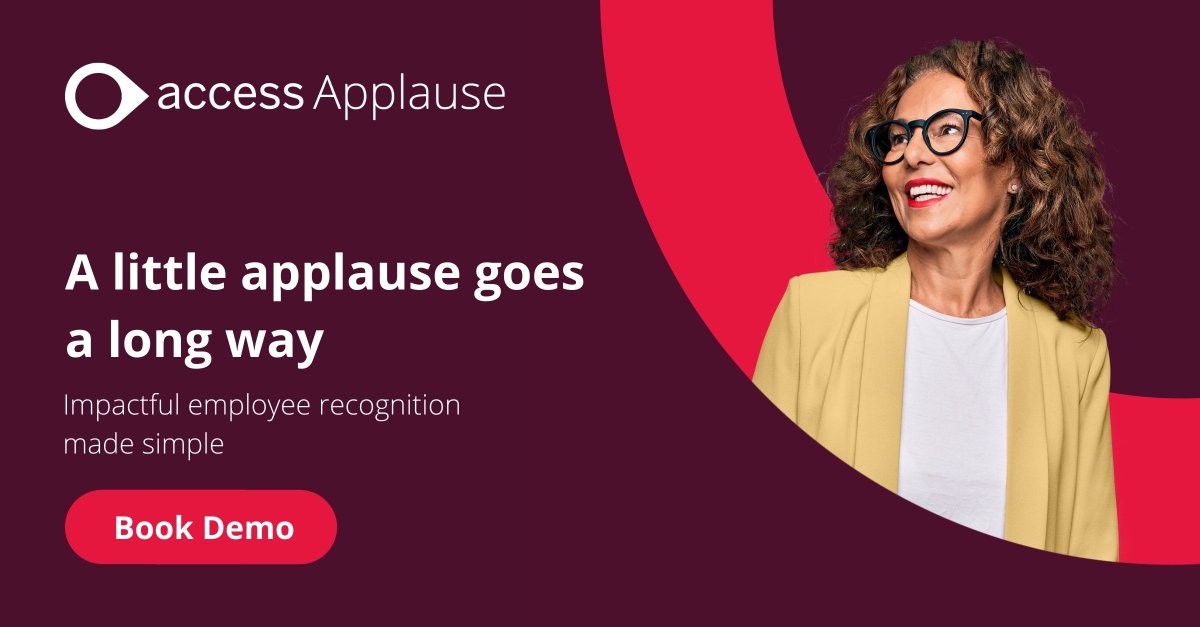 Build a happy, high-performing and engaged workforce with Access Applause. It’s the #EmployeeRecognition software that gets everyone growing in the same direction. 

Book a demo today: bit.ly/3s2VrGI

#HR #rewardandrecognition
