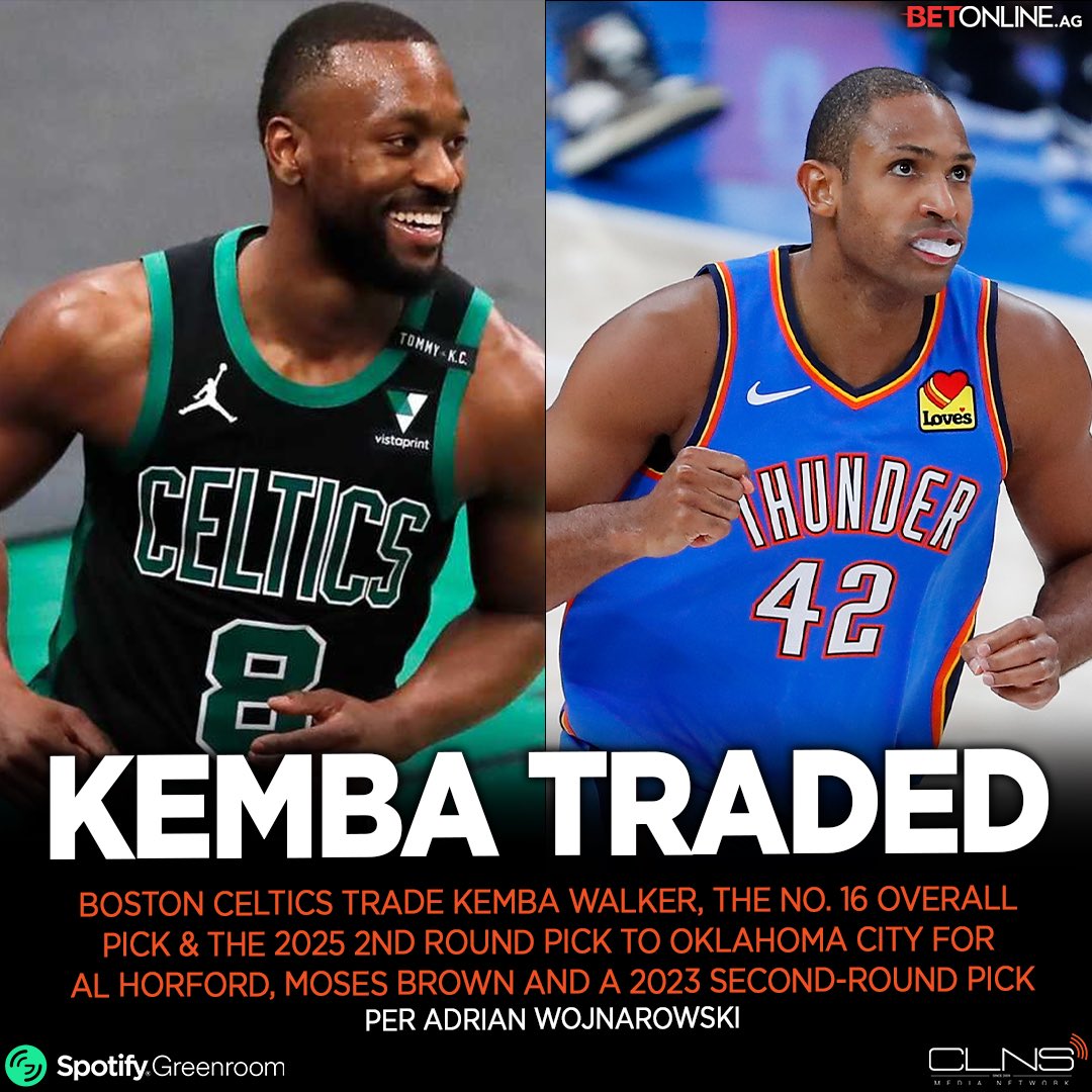 Boston Celtics trade Kemba Walker to Oklahoma City Thunder for Al