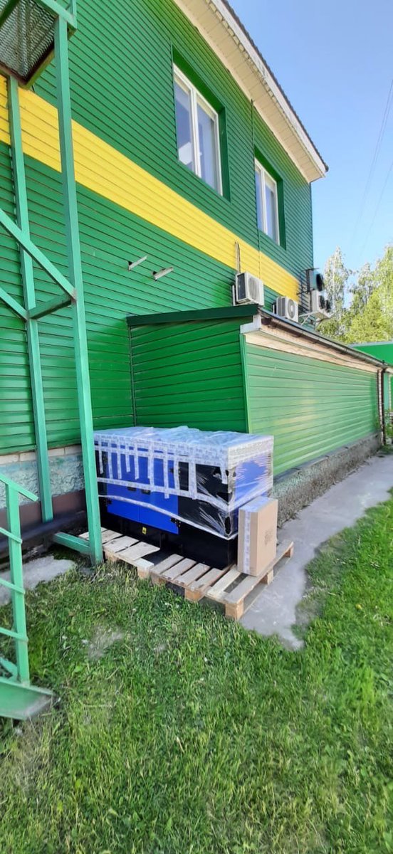 Генератор ТСС отгружен и установлен клиенту.