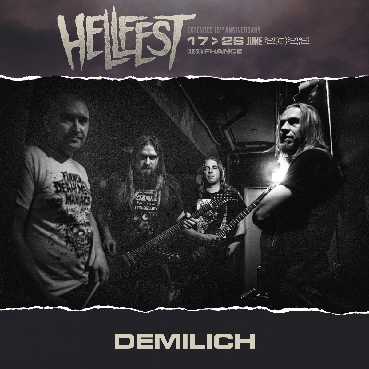 I cannot even understand the utter joy Lars Ulrich must be feeling now. He will be able to play together the same day with mighty Demilich! Read more at demilich.band/hellfest-2022-… #Demilich #Hellfest #LarsUlrich #SamJamsen #CopyrightInfringement #DeathMetal #OSDM #FinnishMusic