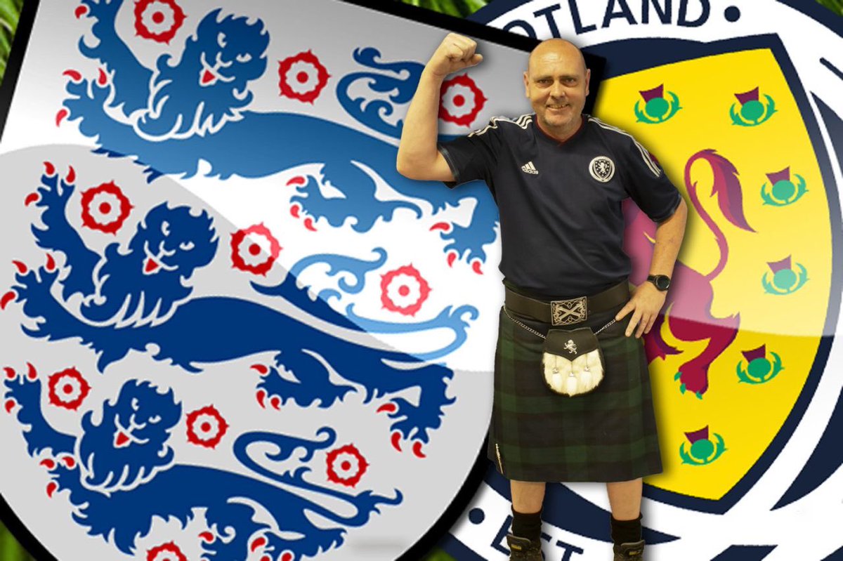 Tonight’s #euro202 match sees #England face off against #Scotland. Despite being outnumbered by England supporters, our folder operator Jason from Greenock has gone all out donning his kilt and #football shirt to support his team. Good luck to both teams tonight at 8.00pm! 🤞⚽