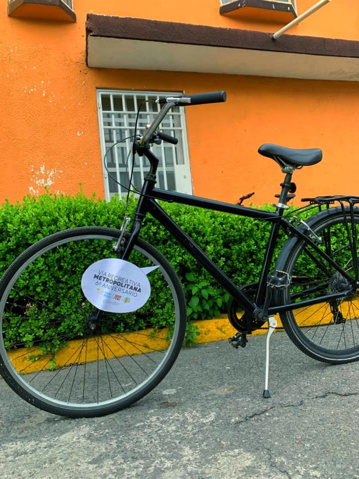 Las bicis con ganas de pedalear en el #6toAniversarioVRM (<a href="/laviametro/">Vía Recreativa Metropolitana</a> )