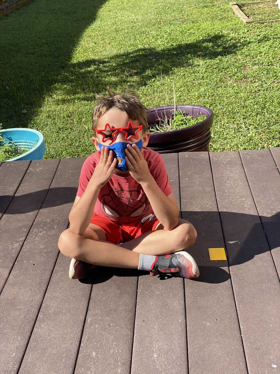 KWBdelli's tweet photo. We’re celebrating our last day of school in style! Sun glasses, talent show and class superlatives! @KWBStansel #kwbpride @BarrettAPS https://t.co/i9tIsDDknp