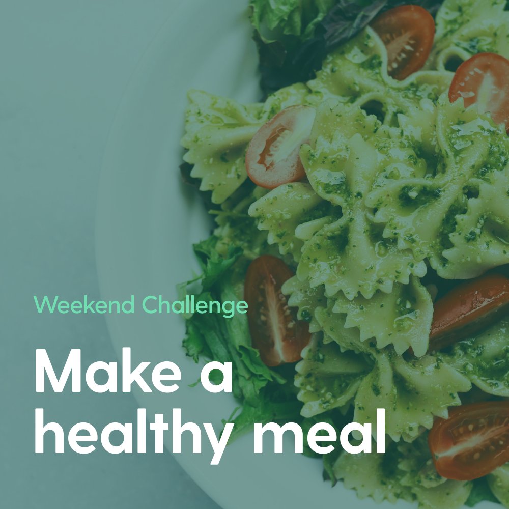 getwellrewarded's tweet photo. Healthy food can heal you from the inside out. Focus on our nutrition challenge this weekend by making one healthy meal! Bonus points for leftovers! Share a photo or tell us what you made! https://t.co/GqXZb46WDi
