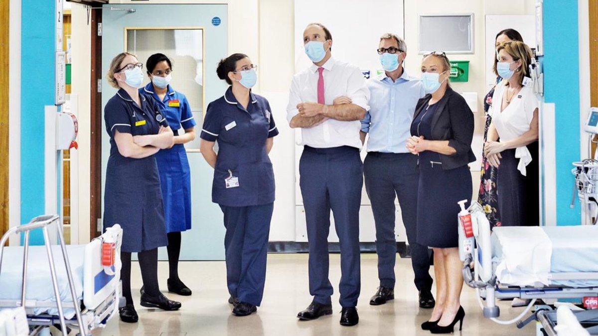 Matt Hancock tweet media