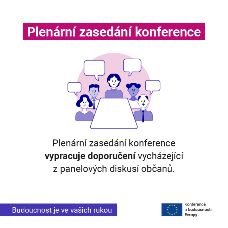 Europarl_CZ's tweet photo. Ovlivněte směr, kterým se Evropa ubírá! Sdílejte s námi své nápady a podněty a zapojte se do akcí v rámci Konference o budoucnosti Evropy. Její ustavující plénum se koná již zítra!

#BudoucnostPatriVam #futureofeurope 

Co je konference vlastně zač a jak se můžete zúčastnit? 👇