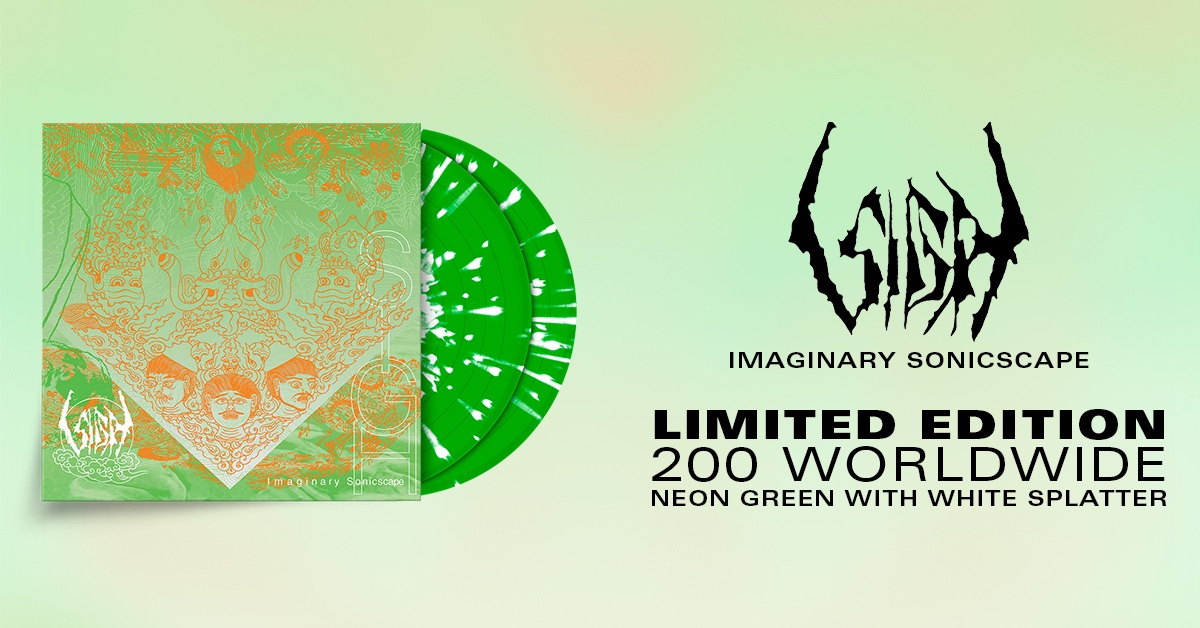 Japanese experimental metal act @sighjapan's 2001 LP, 'Imaginary Sonicscape,' is being released on vinyl for the first time in the U.S. We have an exclusive 'neon green with white splatter' variant, limited to 200. Get yours before they are gone bit.ly/35rTjz6