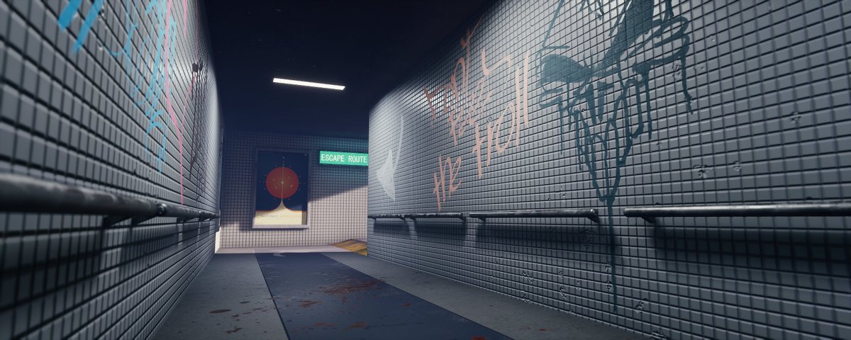 ChunziWu's tweet photo. Did a simple Unreal interior environment study. The scope of this project certainly served its purpose: to get hands on the entire environment workflow in a reasonable amount of time. See project at my Artstation : https://t.co/ImZookehCA https://t.co/FA6yZAhZwp
