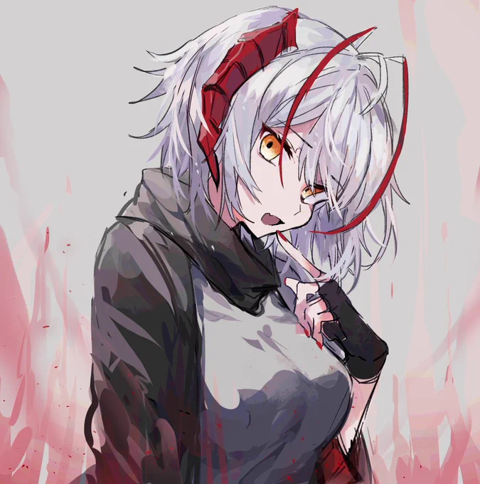#アークナイツ版深夜の真剣お絵かき60分一本勝負
w 