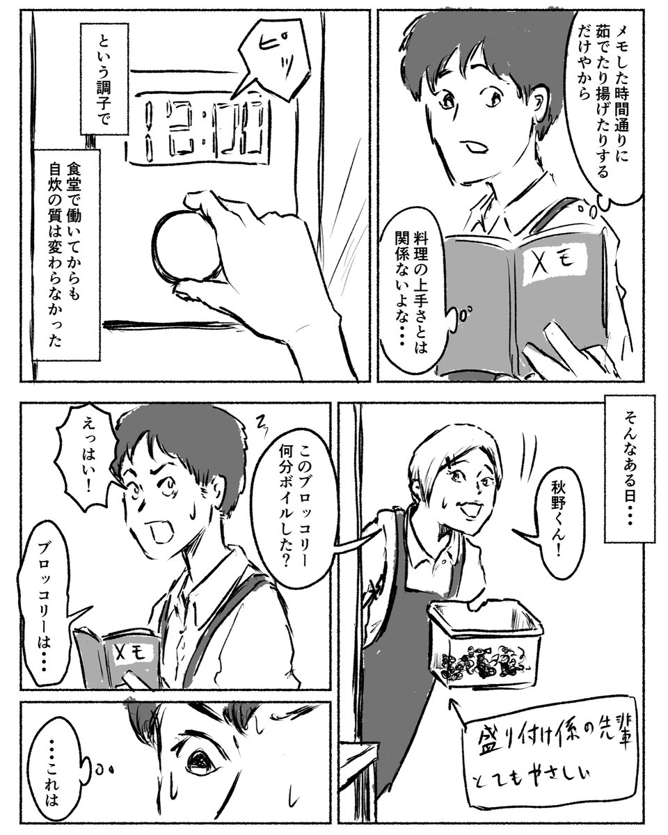 学食でバイトしたら自炊のレベルが(思ってたのと違う経緯で)上がった!

#仕事探しはスタンバイ 