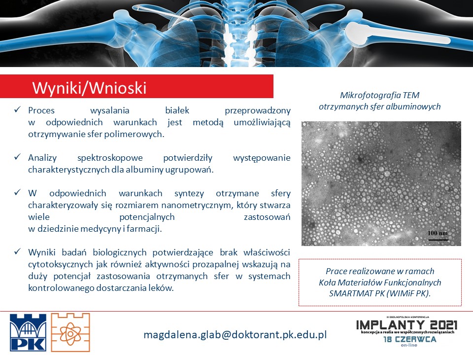 K_IMPLANTY's tweet photo. Serdecznie zapraszamy do obejrzenia plakatu nr 14
Ogólnopolskiej Konferencji IMPLANTY 2021. 
@K_IMPLANTY https://t.co/sCgxN6qlFZ