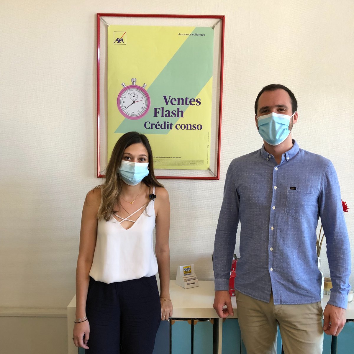 Notre <a href="/BourgeotLoic/">Loic Bourgeot</a> poursuit ses animations dans le Morvan, notamment dans l'Agence <a href="/AXA/">AXA</a> Devineau &amp; Associés à Autun 🌲 Un coaching construit autour de l'approche commerciale pour développer la multi-vente avec Ma Protection Accident 🩺 et les solutions de crédit 
@AXA_Banque 💳