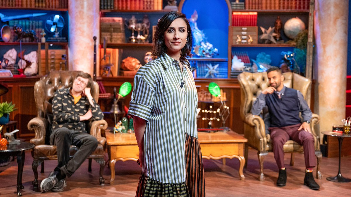 Bobby_Seagull's tweet image. Last episode of #TheAnswerTrap series 1 on @Channel4 now 🕒 29 episodes down, 1 to go...

I've won 14, @FrankMPaul has won 14 and we've had 1 draw. Who will prevail victorious? 💪

Our big sis and amazing host @itsanitarani overseeing proceedings for the finale of @TheAnswerTrap