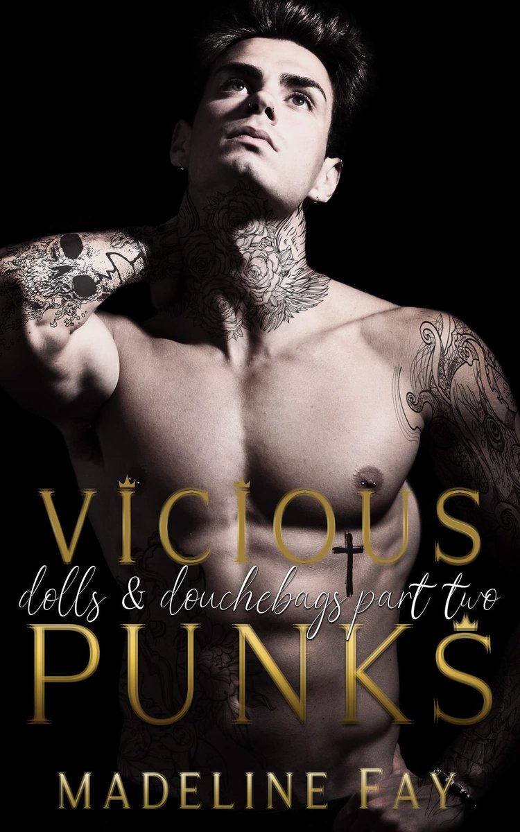 Vicious Punks 
(dolls and douchebags part two)
Pre order books2read.com/u/47NQJa

*Dark, why choose bully romance.
Trigger warning, dark themes that may be sensitive for some readers.
Abuse mentally and physical, rape, drug use, sexual scenes, violence, contains mm, swearing.
18+