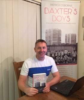 StoneybatterPoP's tweet photo. Seriously can't wait to meet local @PaddyOsborne71 tonight on Batter Chatter with @conor_pope. Paddy has a new 📗, Baxter Boys. A dark comedy about a Dublin Community & a pub ⚽ team. Described as 'The Snapper meets Fever Pitch!' See ya later Paddy! https://t.co/xd1VDnmLE6