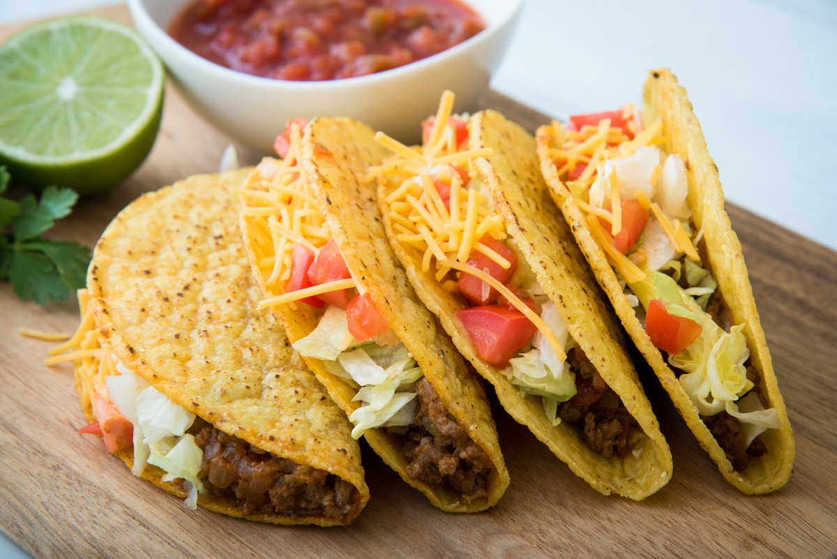 FoodNetwork's tweet photo. you can only pick one forever: hard tacos or soft tacos? (we love u tacos sorry about this) https://t.co/cTtaTvvCUu