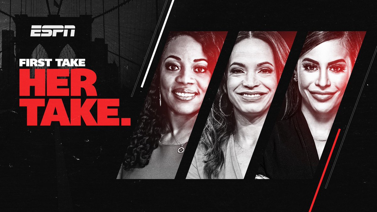 ByKimberleyA's tweet photo. …. But more importantly … I get to see my #FirstTakeHerTake homegirl @CharlyOnTV ‼️‼️‼️… All we need is @elleduncanESPN to pop on @FirstTake real quick too 😛 https://t.co/E5eLGELJYi