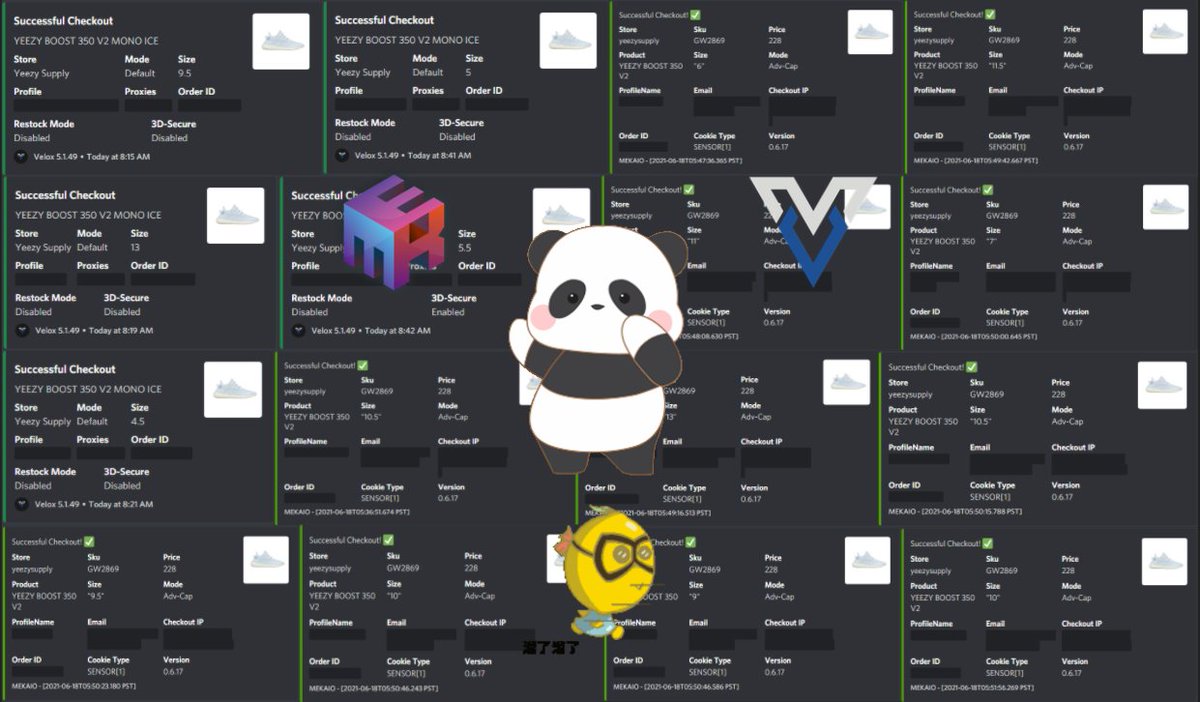 pandapurchases's tweet image. I'm not very good at graphics. I will try to make a better one for next drop.
@MEKRobotics @VeloxBots @LEMONPROXY2020 @CSBotters @TheEssentiaIs @CookloFNF