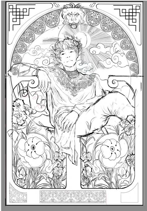 sketch                       final 