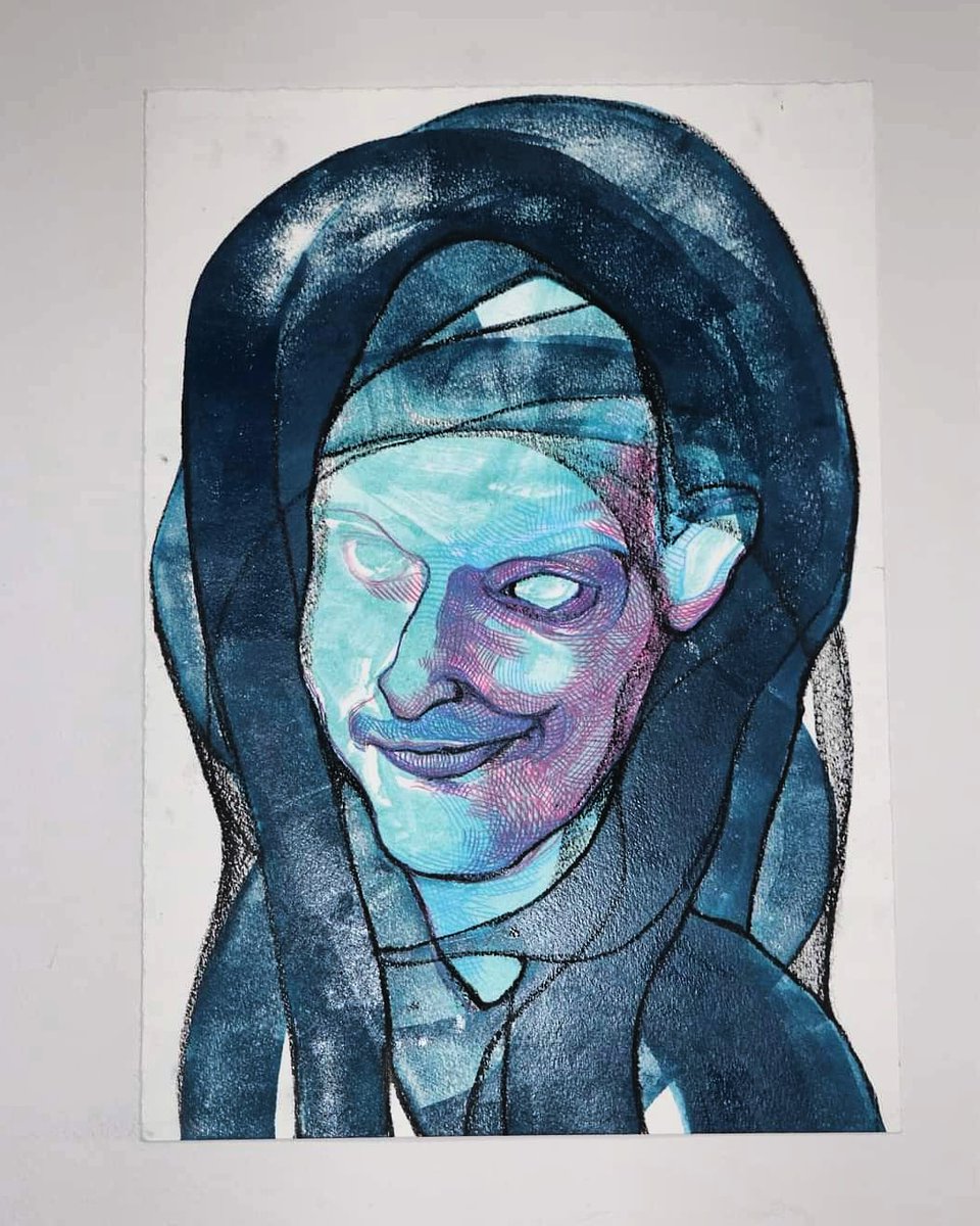 Judging you.

#art #artontwitter
#contemporaryart
#printmaking #prints #paintings #artist #kunst #sarajevo