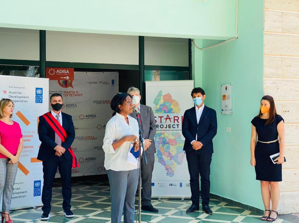 ADISA_Al's tweet image. 📍ADISA Tepelene
The collocated office ADISA-Tepelena Municipality was inaugurated today and is ready to serve citizens. 
➡️ This project was a collaboration between ADISA, Tepelena Municipality, @ADCinAlbania @UNDPAlbania with the asistance of CSDA project