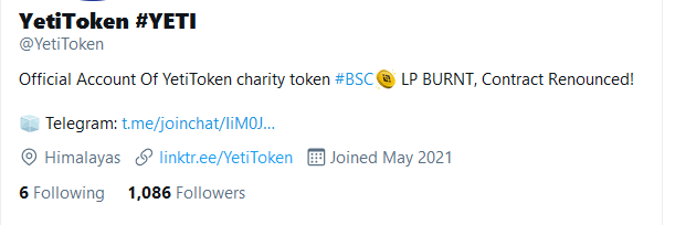 YetiToken's tweet photo. 💙MORE than 1000 followers on Twitter! join our community you are still on time, we are working on great marketing plans, soon we will launch a great giveaway and news of ... EXCHANGE! 💙

https://t.co/q6weyN52kF

#BSC #SAFEMOON #shiba #Bitcoin #pitbullcoin #CoinMarketCap #crypto https://t.co/sN6bRauBHl