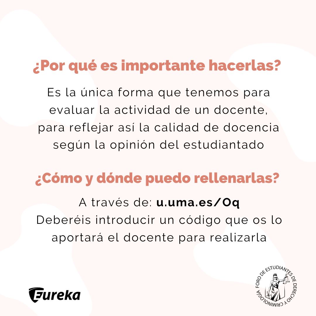 Foro Derecho y Criminología (@fedyc_uma) on Twitter photo 