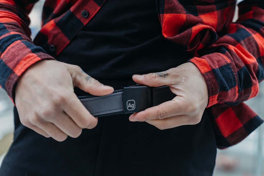 The Delridge Belt is a stylish belt that makes a great gift or if you fancy treating yourself. It's handmade from Repurposed Bike Innertube and Repurposed Denim.