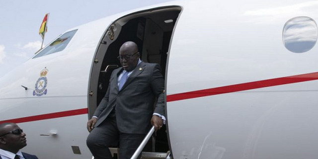 MPKwarteng_'s tweet photo. Ghana's Falcon 900 EX touched the shores of Ghana in Sept 2010. The falcon can fly from Ghana to Asia and Americas contrary to the claim of the minister.
Besides, the falcon is more spacious, comfortable and airworthy. 
Sky bath shld not be a reason for exorbitant expenditure. https://t.co/dFGINioqNU