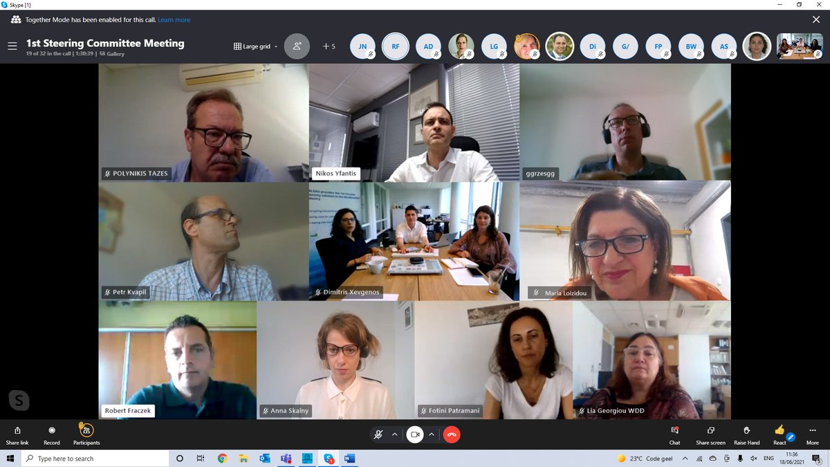 Today we had our 1⃣st Steering Committee meeting in the <a href="/LifeBrine/">LIFE BRINE-MINING</a> project! 

Great contributions from this group towards a #JustTransition in the coal mine sector!

<a href="/CyMOApress/">Υπ. Γεωργίας, Αγροτικής Ανάπτυξης & Περιβάλλοντος</a> <a href="/MI_GOV_PL/">Ministerstwo Infrastruktury</a>  <a href="/chemengntua/">Chemeng NTUA</a> <a href="/SkalnyAnna/">Anna Skalny</a> <a href="/ProfLoizidou/">Maria Loizidou</a> <a href="/ampatzi/">Lida Ampatzi</a>

<a href="/Solwvas/">Solon Mias</a>  <a href="/LIFEprogramme/">LIFE Programme</a> <a href="/EliasDemianE/">Elias Demian</a>
