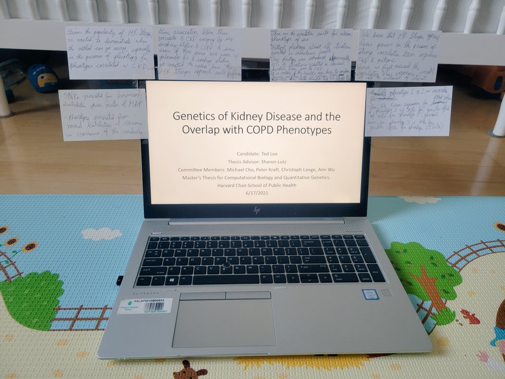Ted Lee (@leetedmd) on Twitter photo #Zoom thesis defending has its perks... I passed!!!
Special thanks to advisor Sharon Lutz and committee members <a href="/Asthma3Ways/">Ann Wu MD MPH</a> <a href="/GENES_PK/">Pete Kraft</a> <a href="/langech2007/">Christoph Lange</a> <a href="/mikecho95/">Michael Cho</a>. #AcademicTwitter <a href="/HarvardChanSPH/">Harvard T.H. Chan School of Public Health</a> #Zoom thesis defending has its perks... I passed!!!
Special thanks to advisor Sharon Lutz and committee members <a href="/Asthma3Ways/">Ann Wu MD MPH</a> <a href="/GENES_PK/">Pete Kraft</a> <a href="/langech2007/">Christoph Lange</a> <a href="/mikecho95/">Michael Cho</a>. #AcademicTwitter <a href="/HarvardChanSPH/">Harvard T.H. Chan School of Public Health</a>