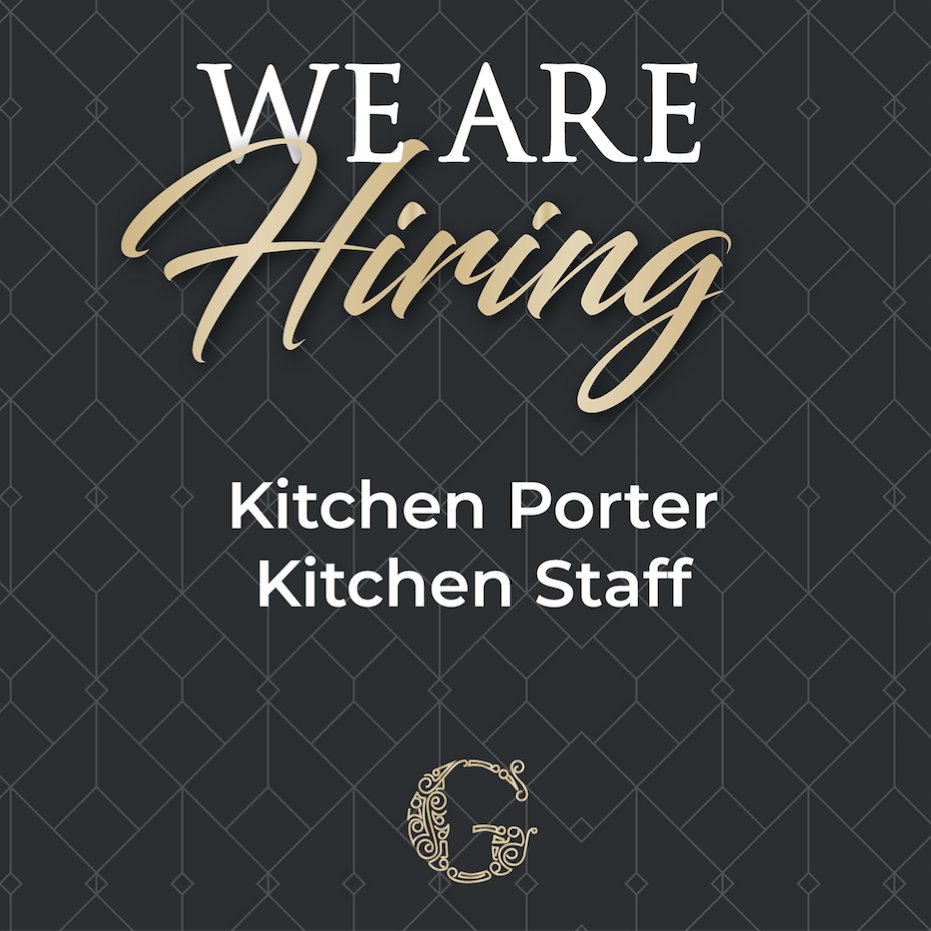 GrandCruDining's tweet photo. We’re hiring! 🚨

Are you an experienced and motivated person who is passionate about joining our team?

We’re looking for a Kitchen Porter and Kitchen Staff to help assist Grand Cru in providing wonderful dining experiences! https://t.co/3Cp73CqVQA