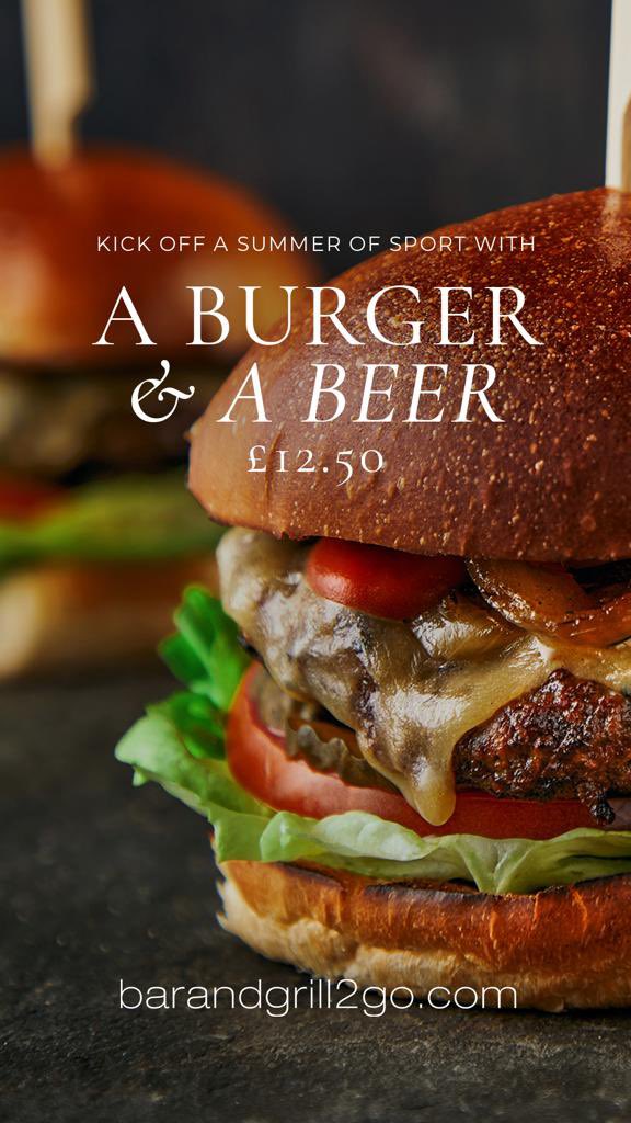 Join us before the Scotland game tonight for a delicious burger and a beer for only £12.50!😍

#joinus #scotland #euros #football #dining #glasgow