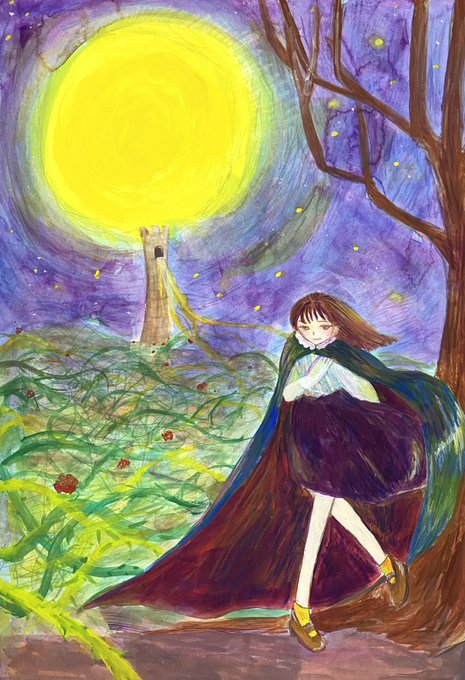アクリル絵の具 高画質 のtwitterイラスト検索結果 古い順