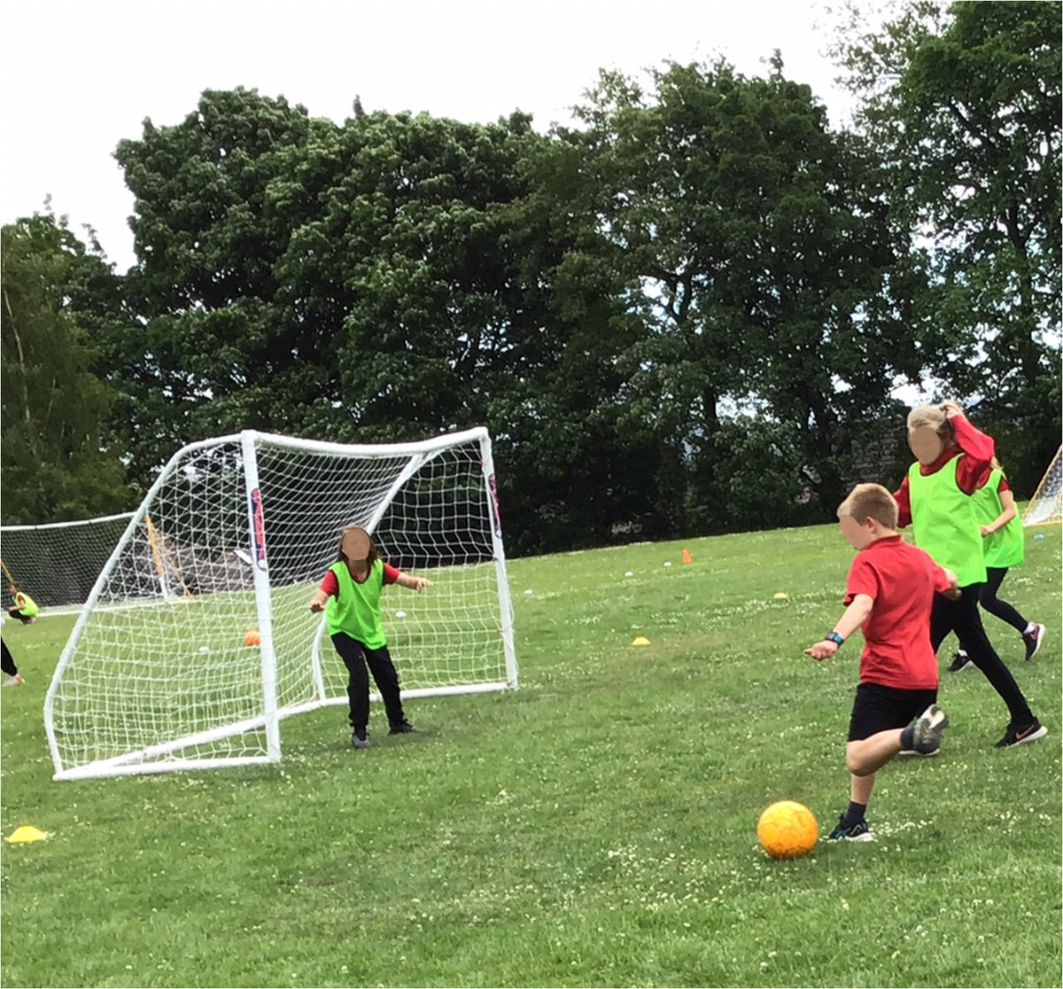 Of course football fever has reached Eldwick PS! Reception have created their own mini pitch, Years 4, 5 &amp; 6 have had their own tournaments too - the winning countries were Germany, England, Holland and France... !