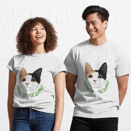 paperplanstudio's tweet photo. Get your favorite 🐱cat prints on a standard, traditional t-shirt for everyday wear! It's perfect for a gift or for yourself...because you deserve it! 
🛍️SHOP> https://t.co/vCoM284SAk
#catlover #cat #redbubblecat #redbubblestickers #bobtailcat #japanesebobtail #tshirt #catlife https://t.co/Zdgtnhof2t